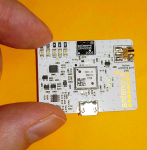 Antenova’s compact low-power GNSS receiver module extends runtime by 500% Antenova-30x40mm-PCB-M20071-+-antenna-1