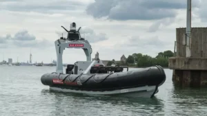 BAE Systems and Royal Navy provide a first look at autonomous sea boats of the future BAE