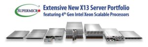 Supermicro Unveils a Broad Portfolio of Performance Optimized and Energy Efficient (Air and Liquid Cooled) Systems Incorporating 4th Gen Intel® Xeon® Scalable Processors (Formerly Codenamed Sapphire Rapids) Supermicro
