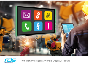 Fully integrated, intelligent TFT display module RDS-PR-Image_10.1-inch-Intelligent-Display-Module_06122022