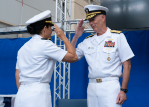 NAVWAR's New Commander: Rear Adm. Okano Takes Charge as Rear Adm. Small Retires After Distinguished Service NAVWAR