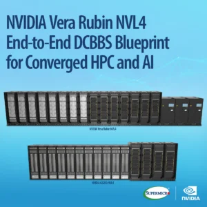 Supermicro Delivers NVIDIA Vera Rubin NVL4 End-to-End DCBBS Blueprint with Native FP64 Performance for Converged HPC and AI Infrastructure Supermicro